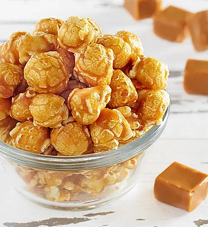 7 Inch Caramel Popcorn Canister